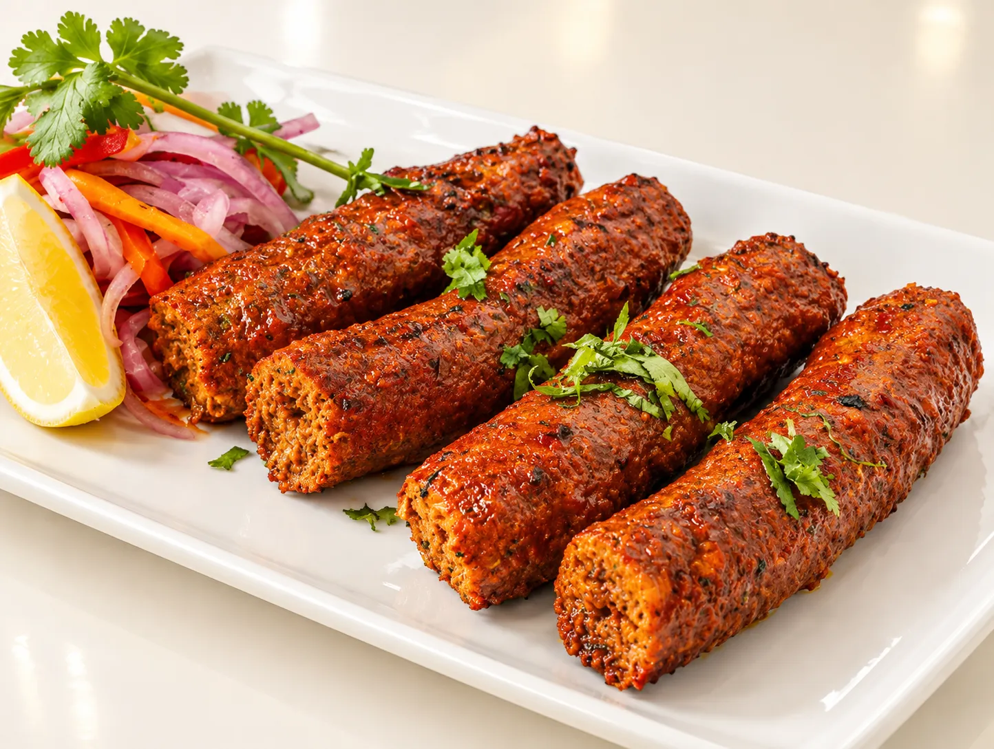 Lamb Seekh Kabab at Choice of India
