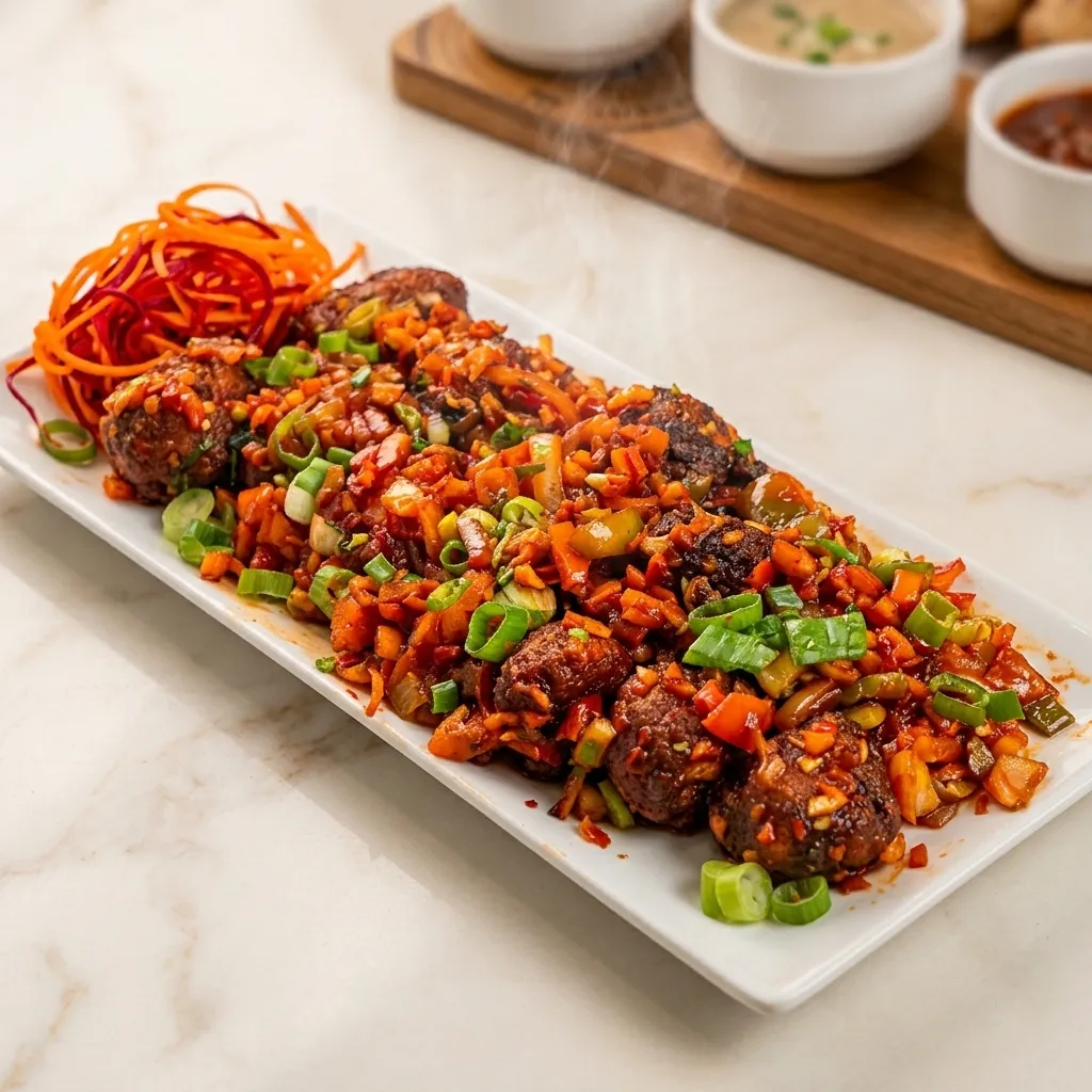 Veg Manchurian at Choice of India