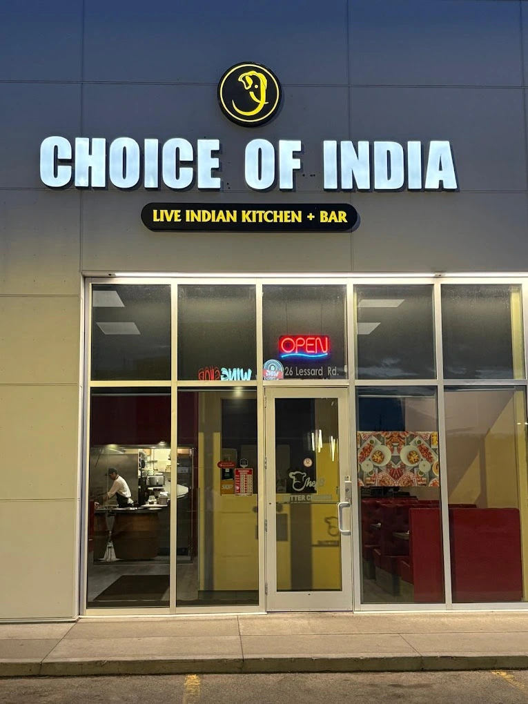 Choice of India Lessard Road Location